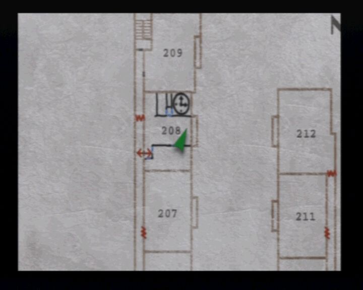 Map from Silent Hill 2
