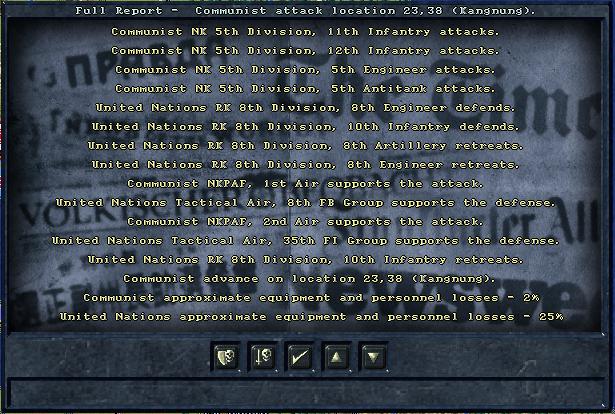Combat Results - TOAW III